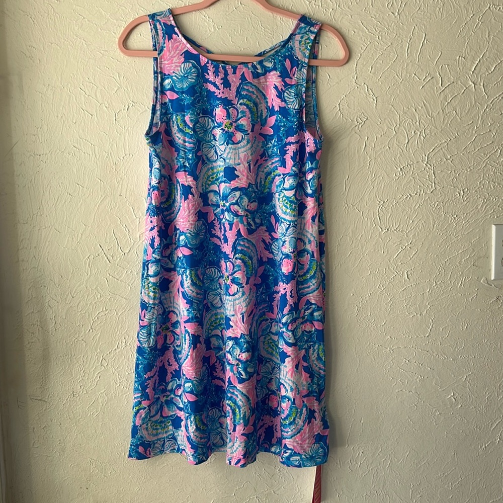 NWT Lilly Pulitzer Caicos Dress UPF 50+ calypso coast Small